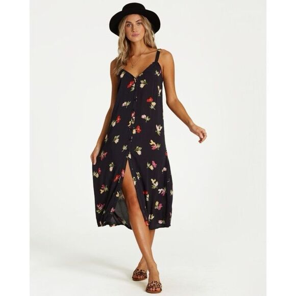 ✨Billabong Sweet Edges Midi S Small Dress✨ - Picture 3 of 10